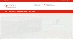 Desktop Screenshot of marsalimoveis.com.br