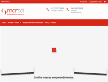 Tablet Screenshot of marsalimoveis.com.br